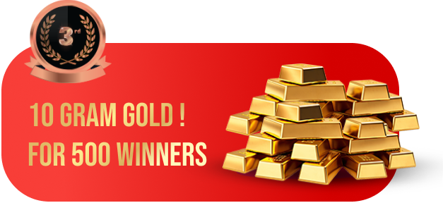 3rd Price 500 Golds
